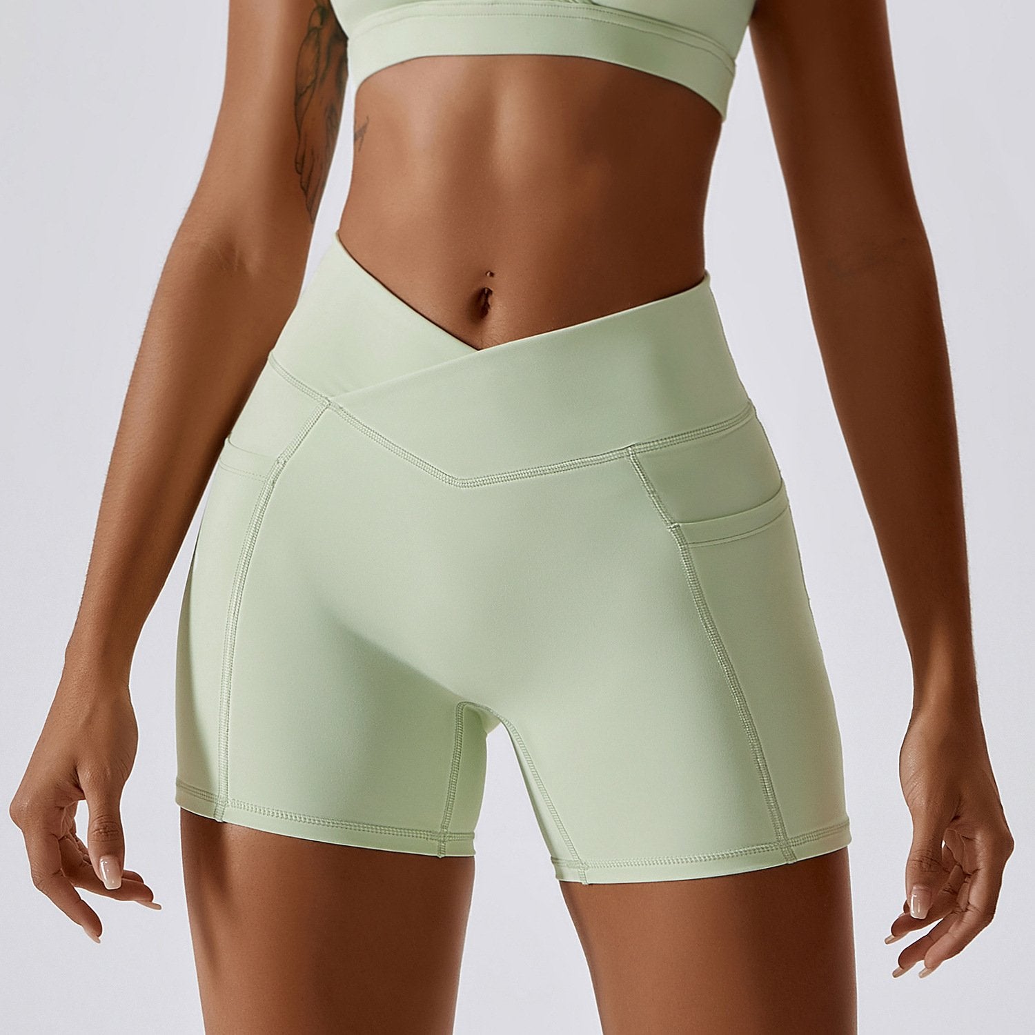 VYVAE Running Shorts Blue - Walking