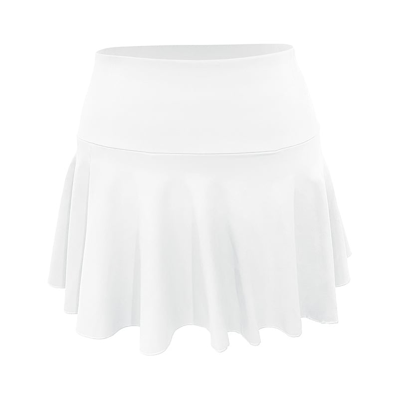 VYVAE Pleated Tennis Skirt Pink Purple - Side
