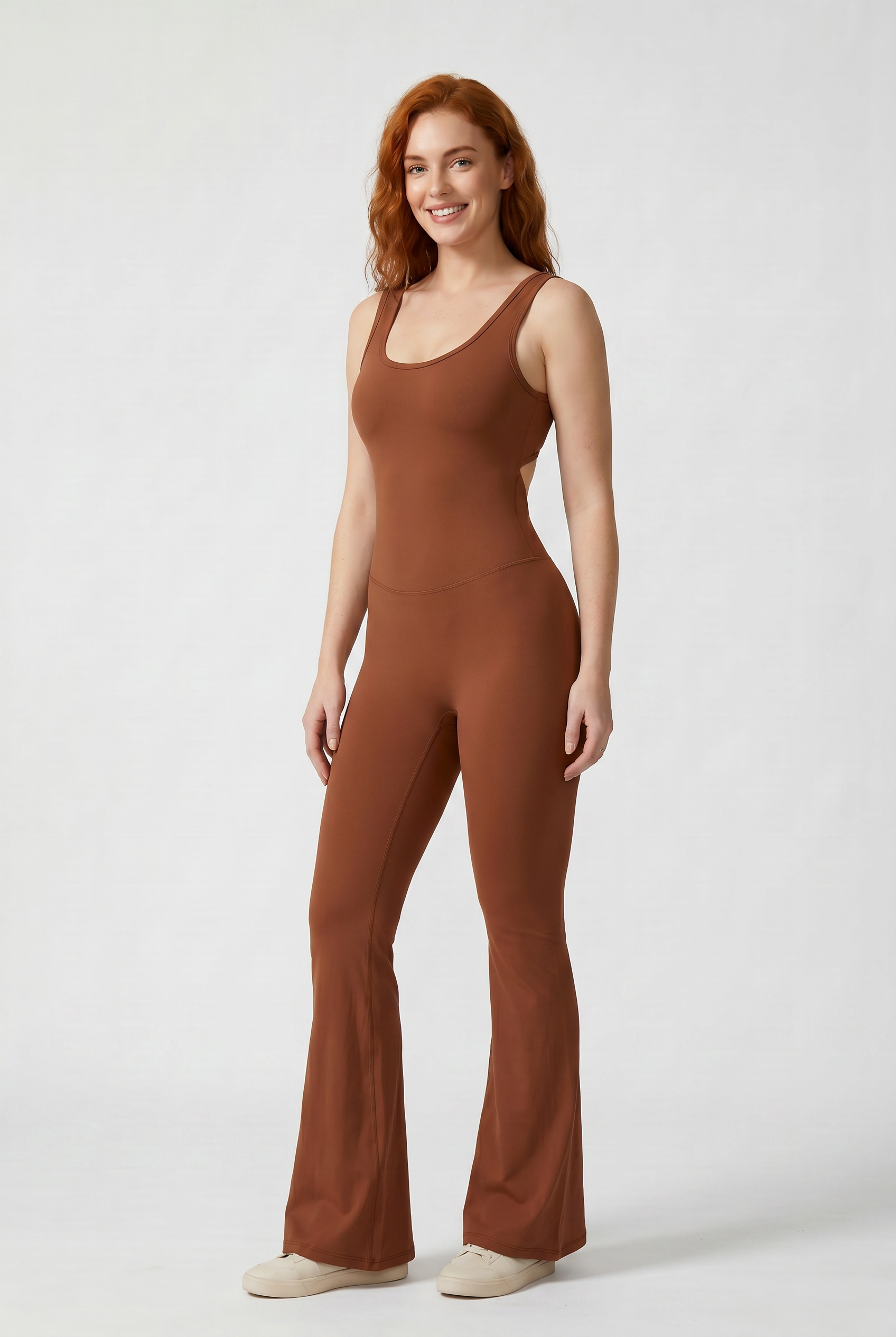 VYVAE V-Back Gym Set Coffee - Detail