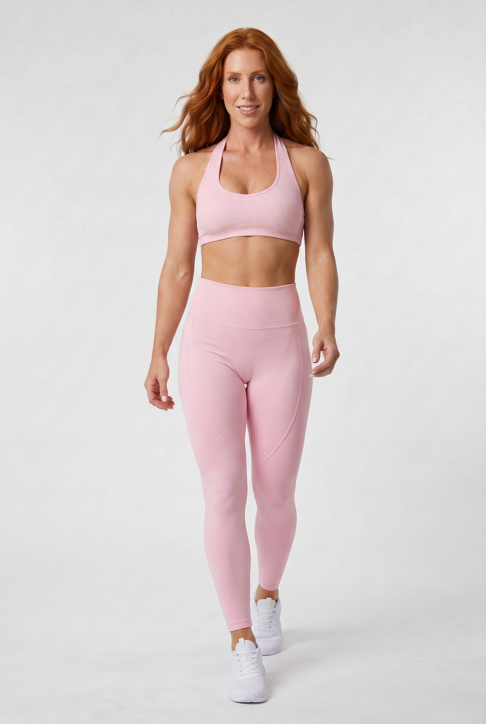 VYVAE High-Intensity Sports Bra Pink - Back