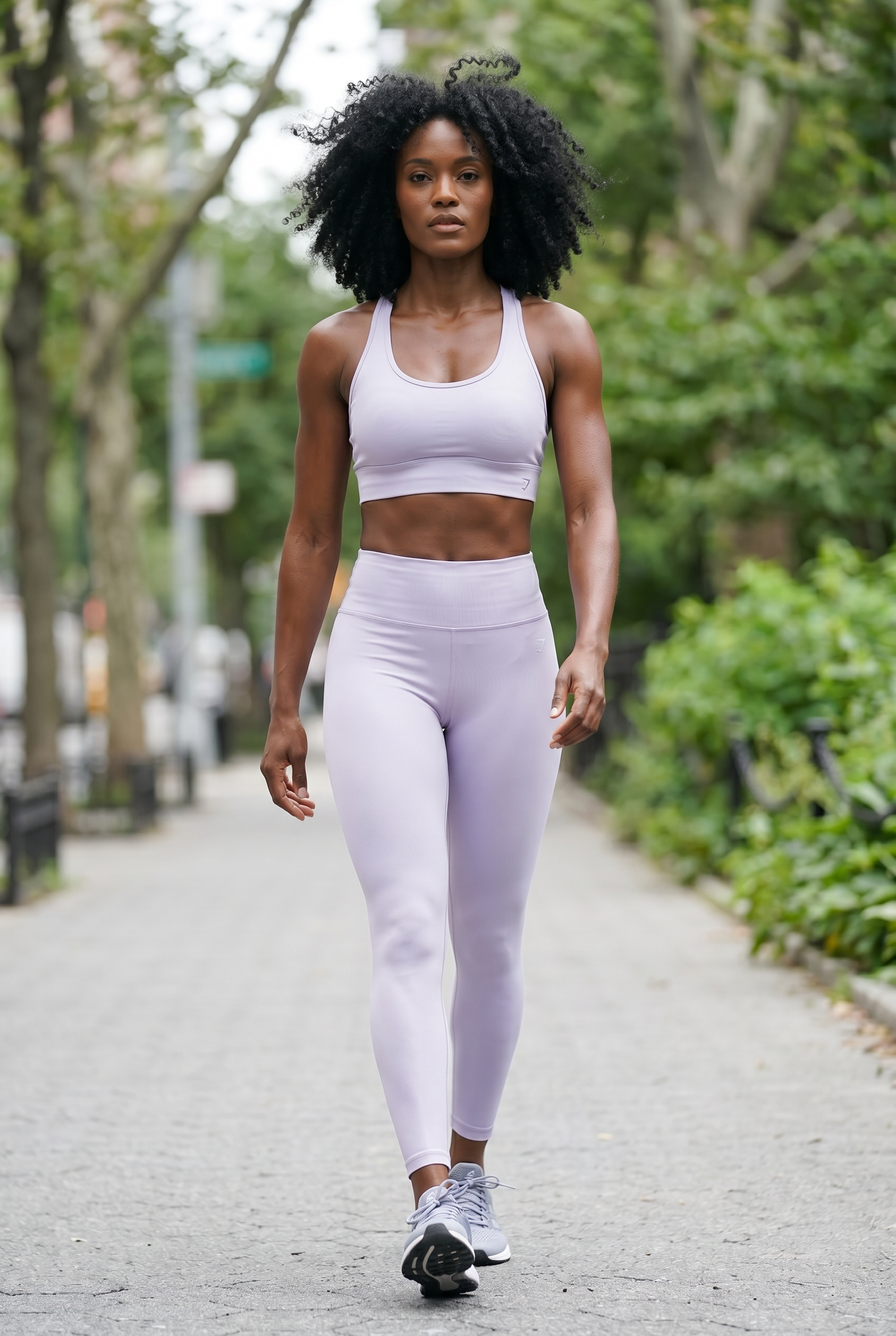 VYVAE Push-Up Yoga Set Lavender - Back