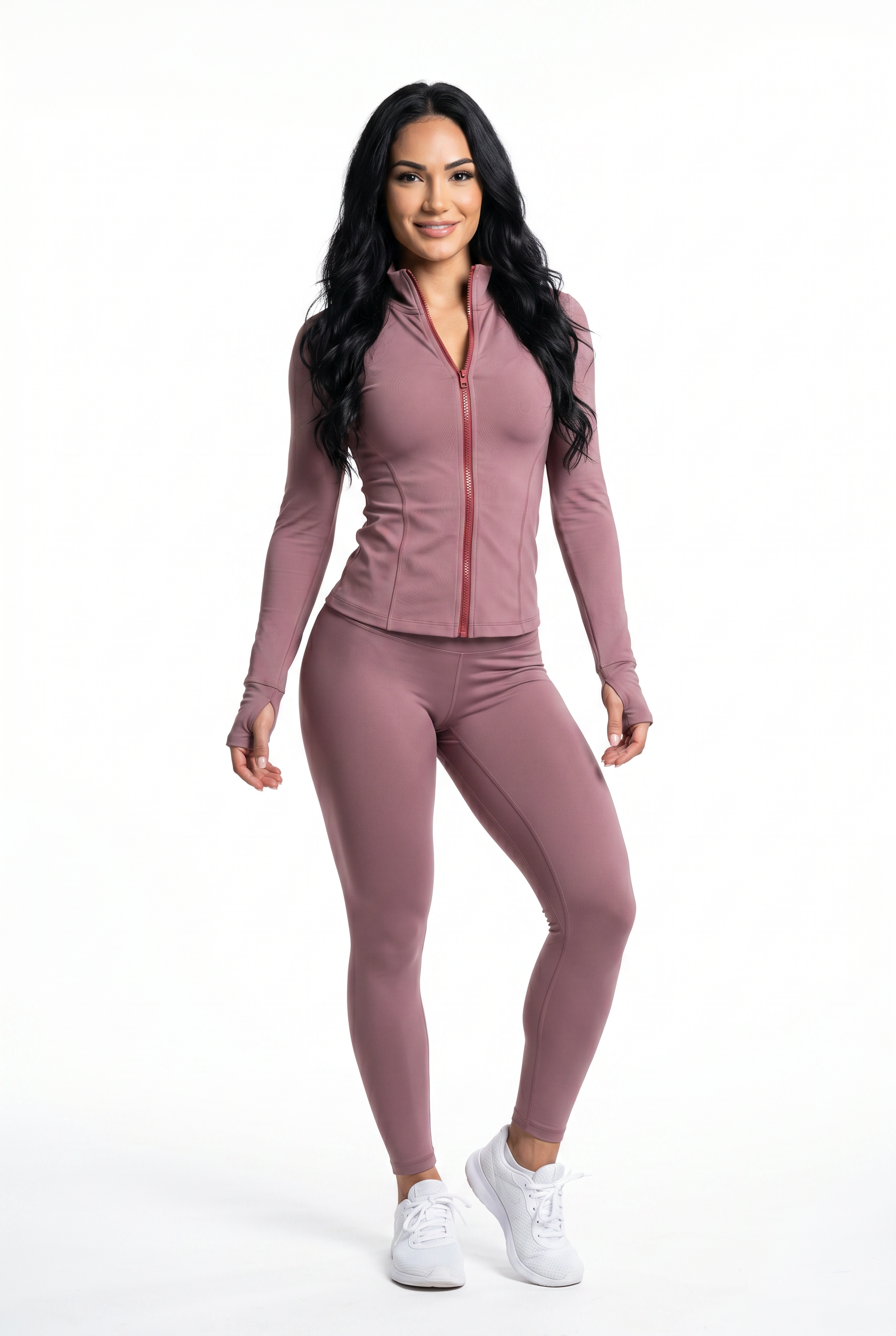 VYVAE Pocket Running Cardigan Purple - Front