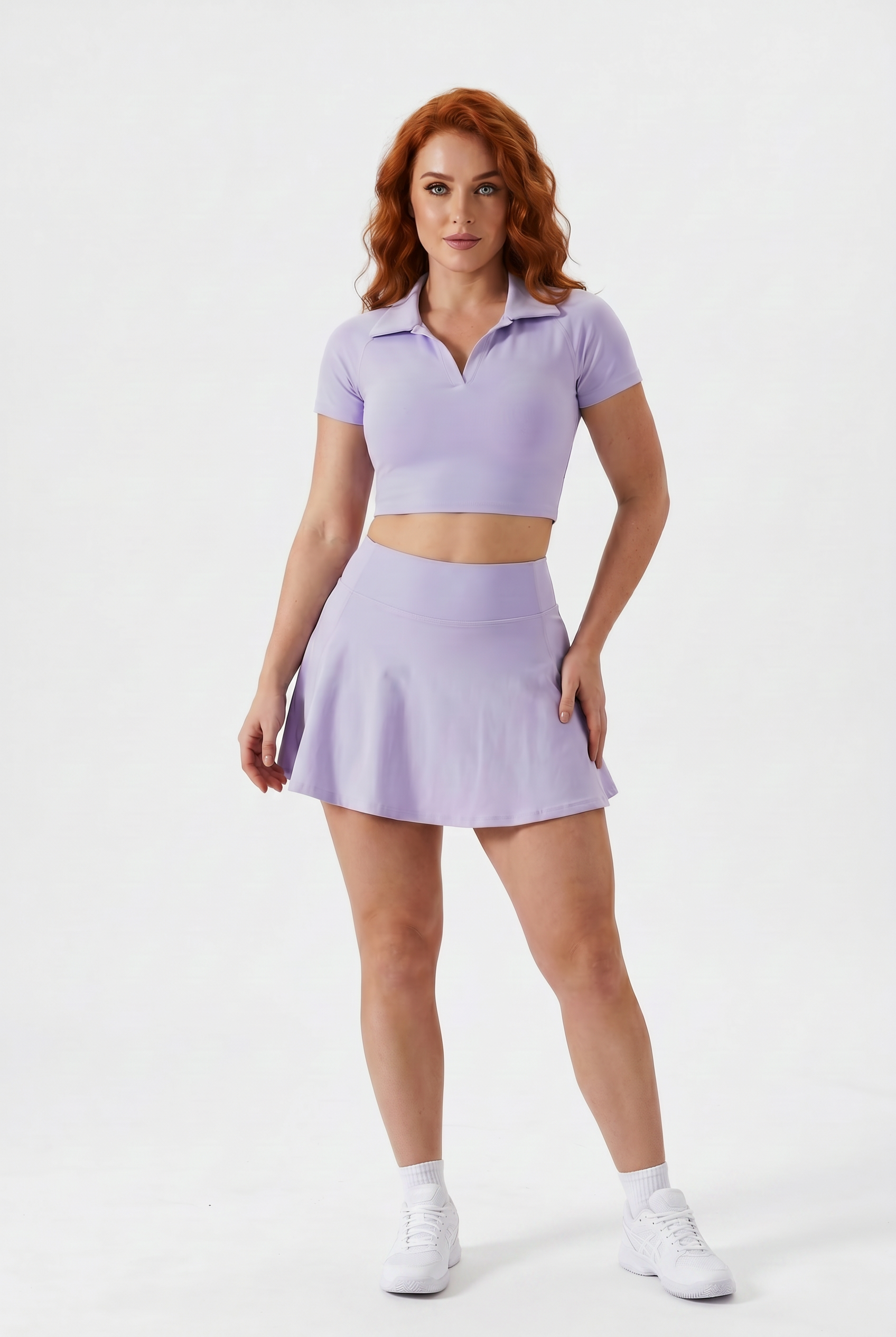 VYVAE Quick-Dry Tennis Set Purple - Studio