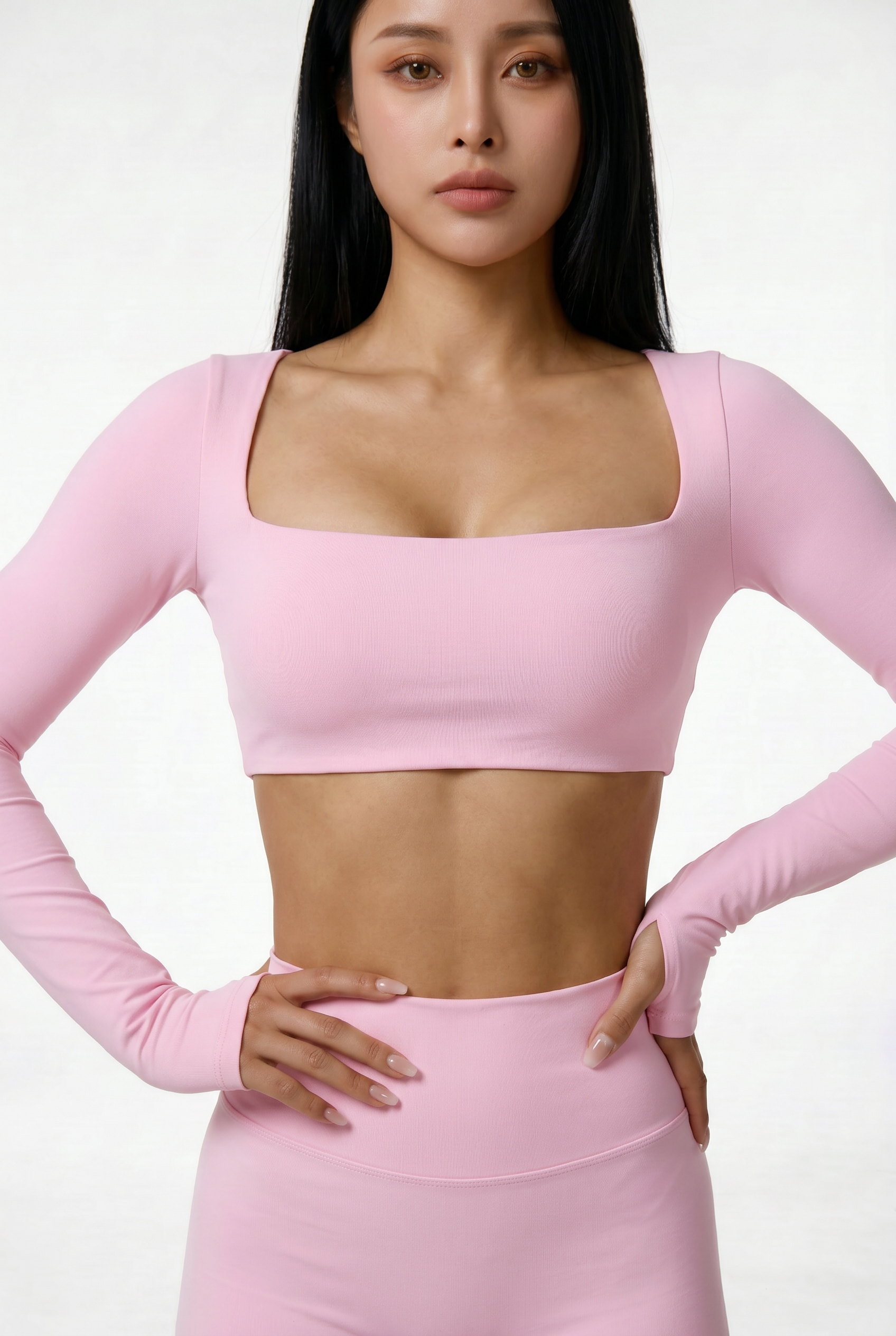 VYVAE Long Sleeve Activewear Blue - Studio