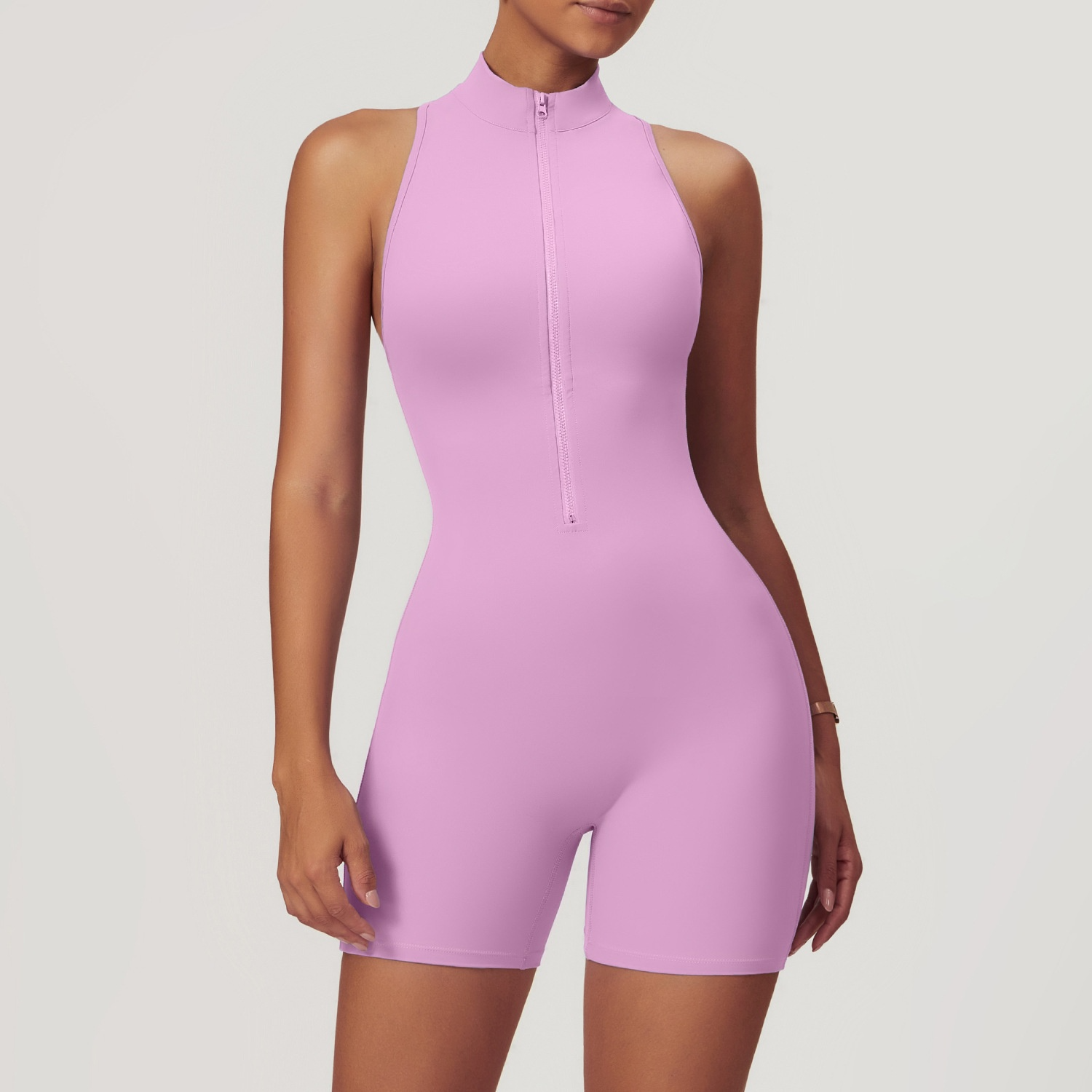 VYVAE Back-Shaping Jumpsuit Gray - Side