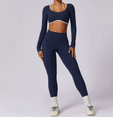 VYVAE Colorful Yoga Set Blue - Walking