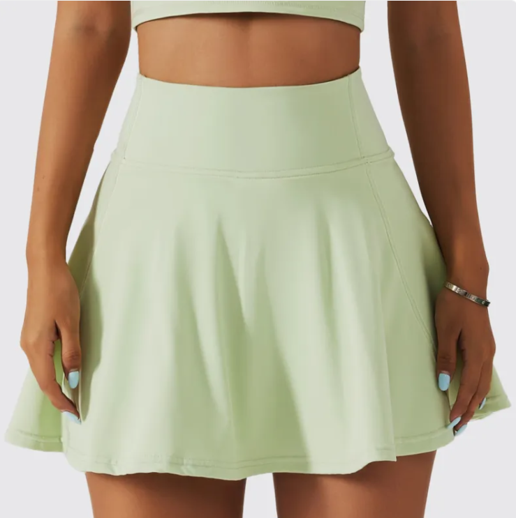 VYVAE Tennis Skirt White - Detail