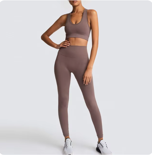VYVAE Seamless Active Set Gray - Walking