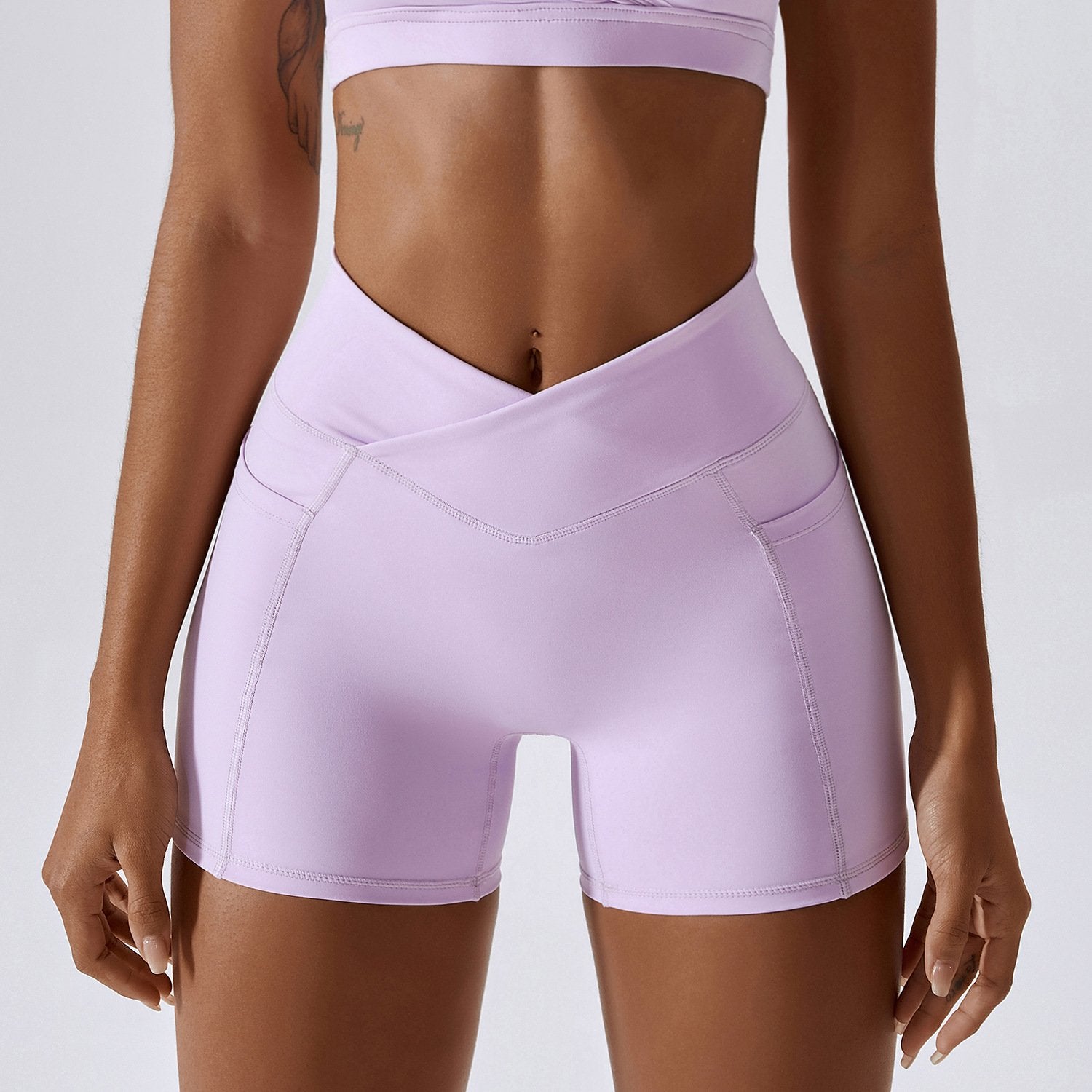 VYVAE Running Shorts Blue - Front