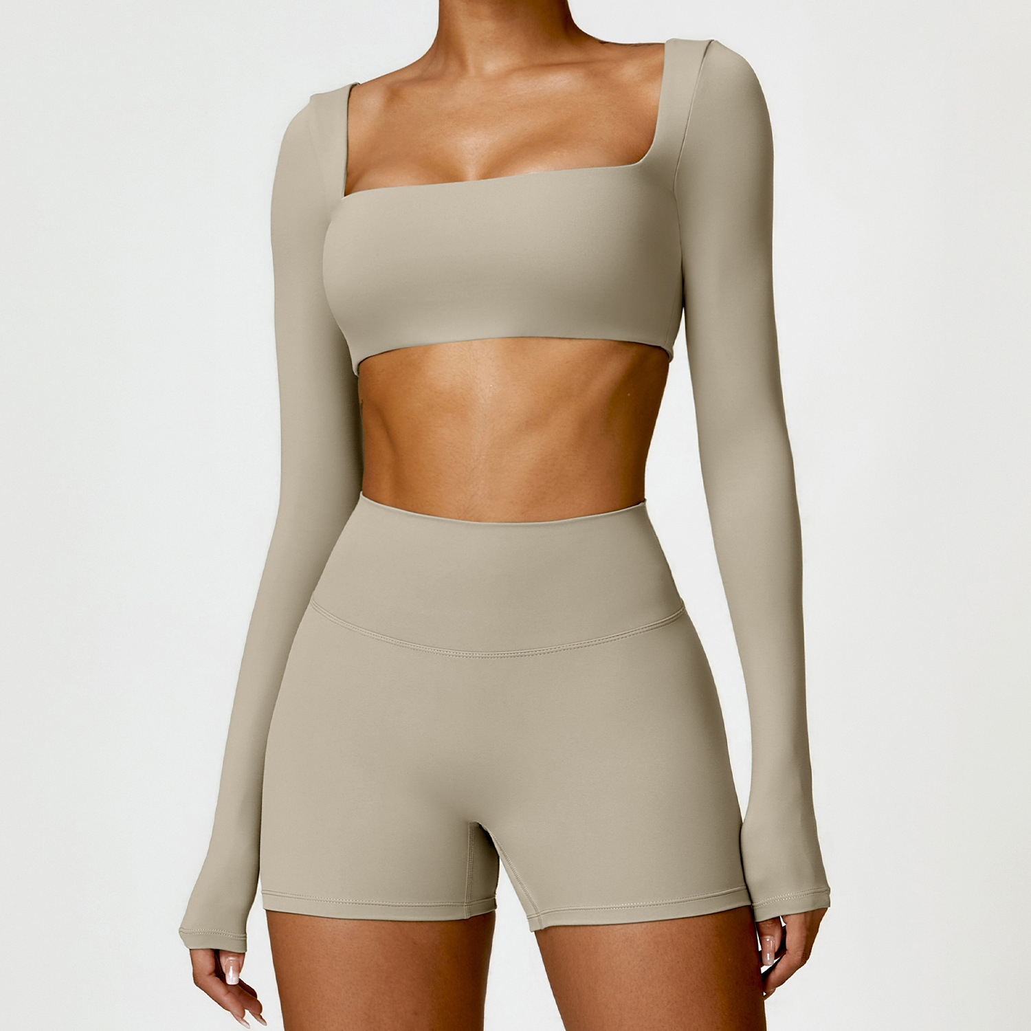 VYVAE Seamless Active Set Dark Blue - Side