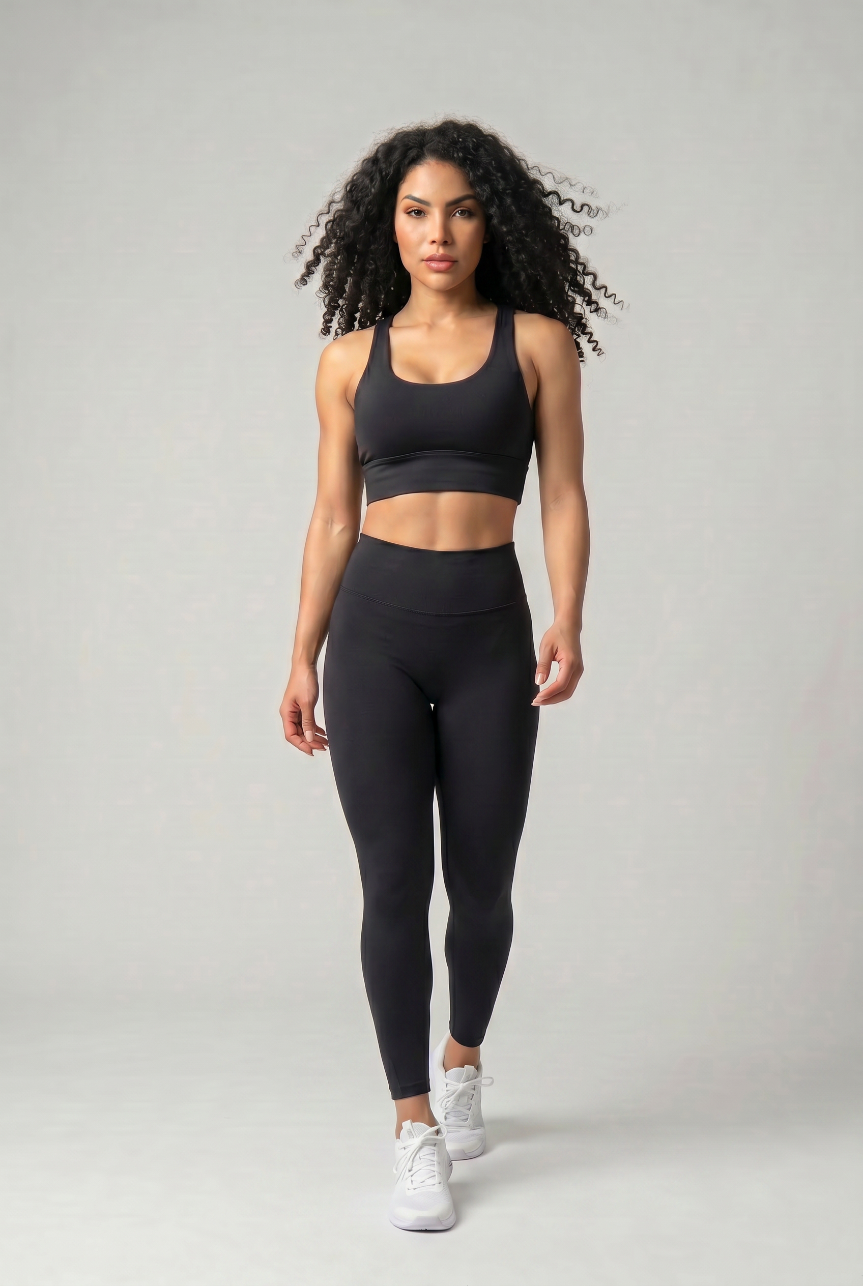 VYVAE Sexy Running Sports Bra Black - Candid