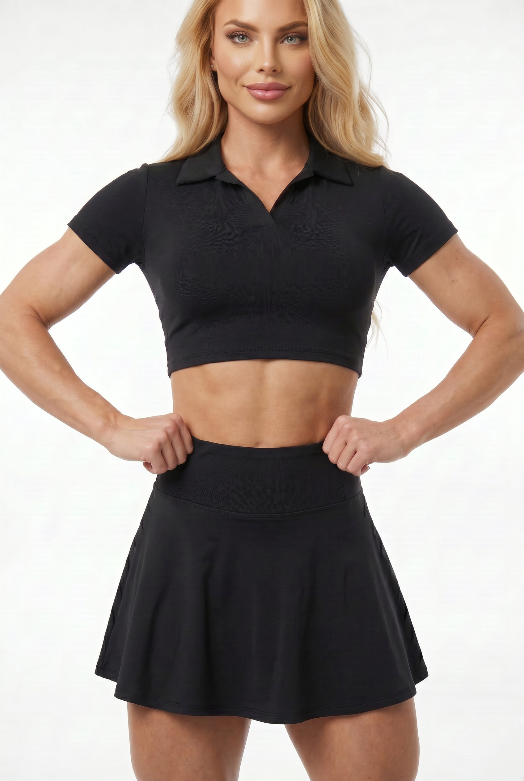 VYVAE Quick-Dry Tennis Set Black - Studio