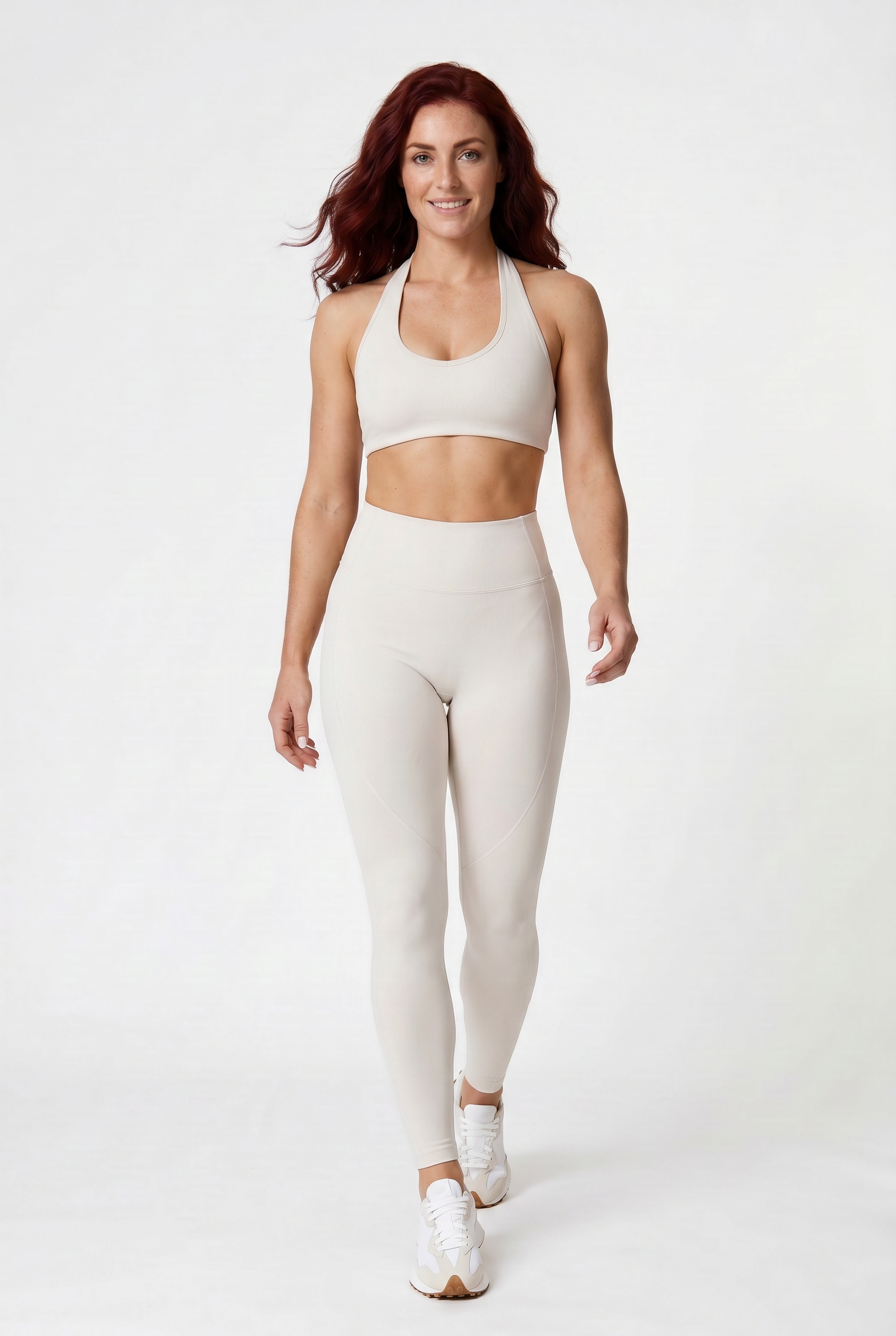 VYVAE High-Intensity Sports Bra Cream White - Side