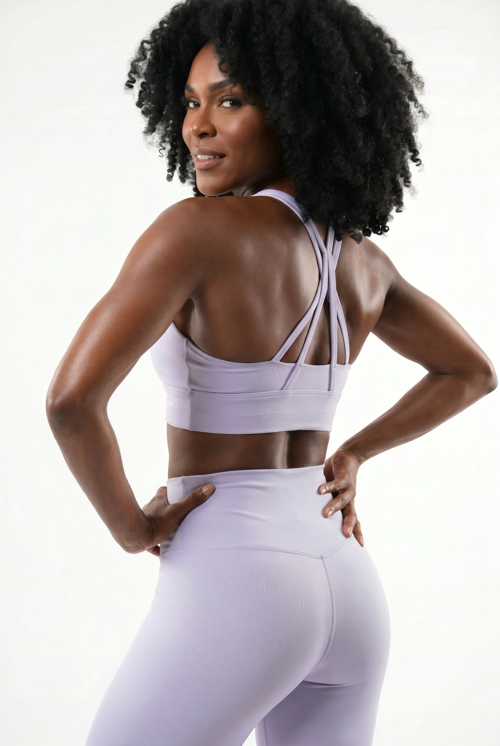 VYVAE Push-Up Yoga Set Lavender - Front