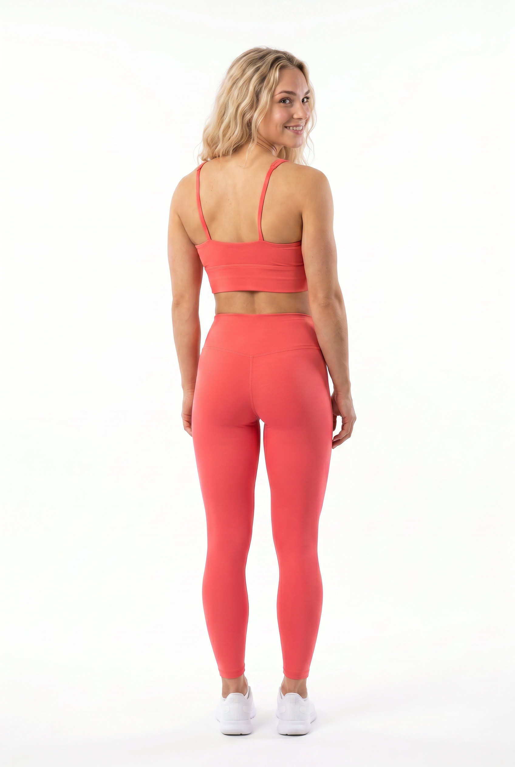 VYVAE Breathable Yoga Vest Bra Pink - Detail