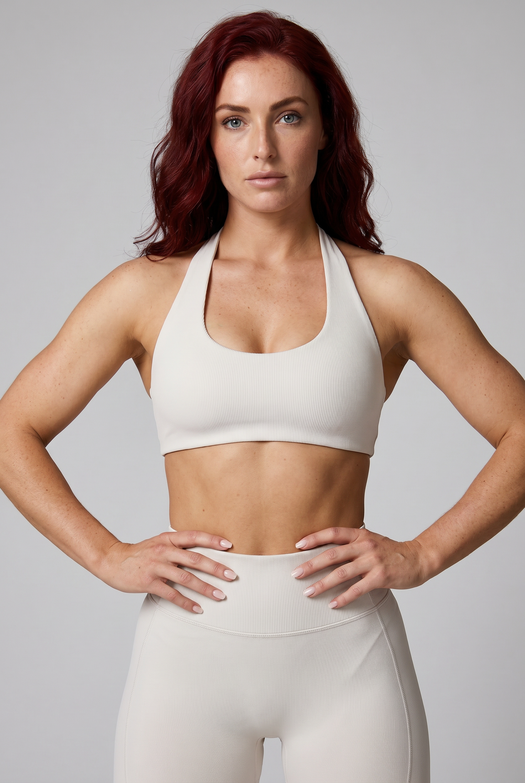 VYVAE High-Intensity Sports Bra Cream White - Candid
