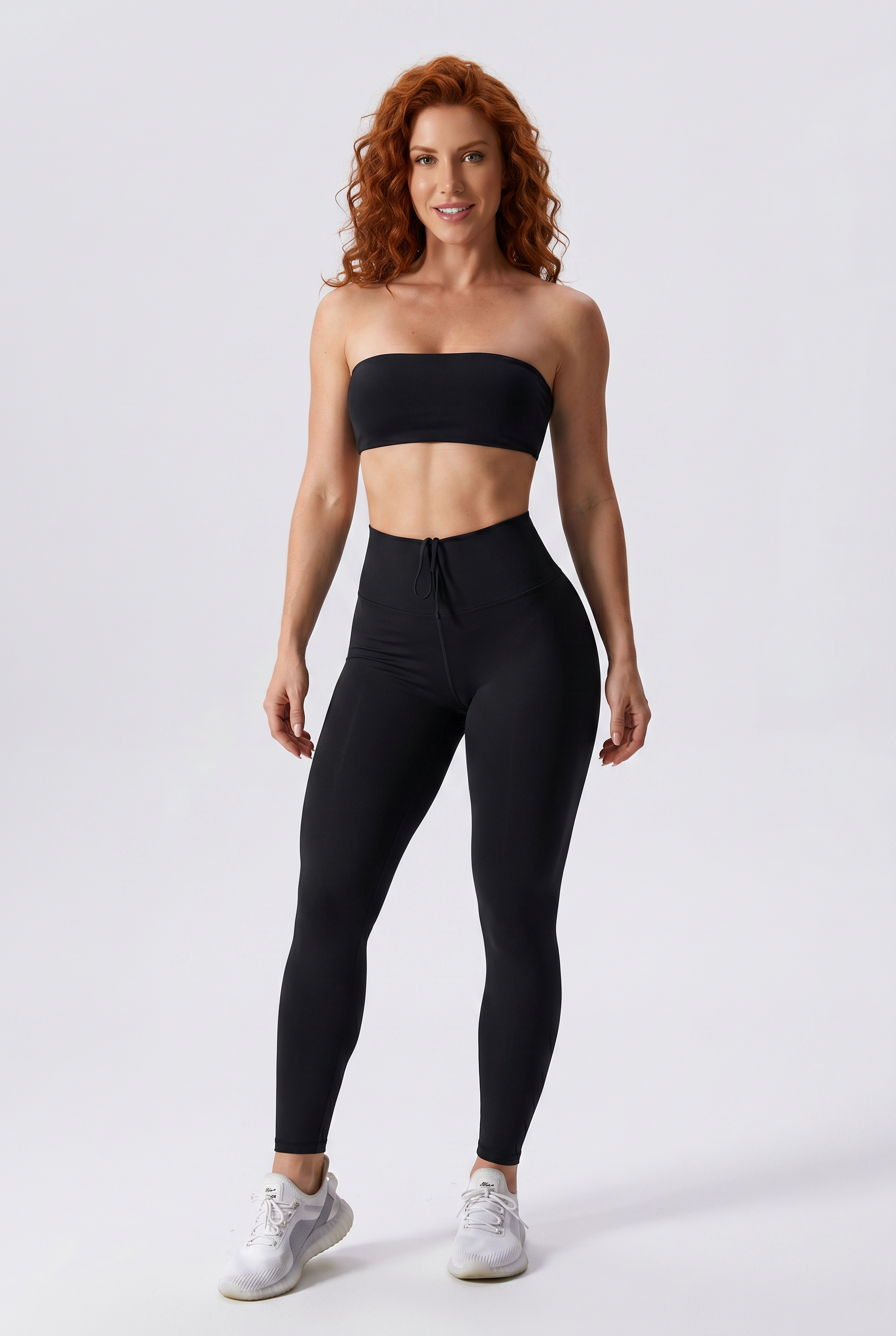 VYVAE Slim-Fit Yoga Suit Pink - Front