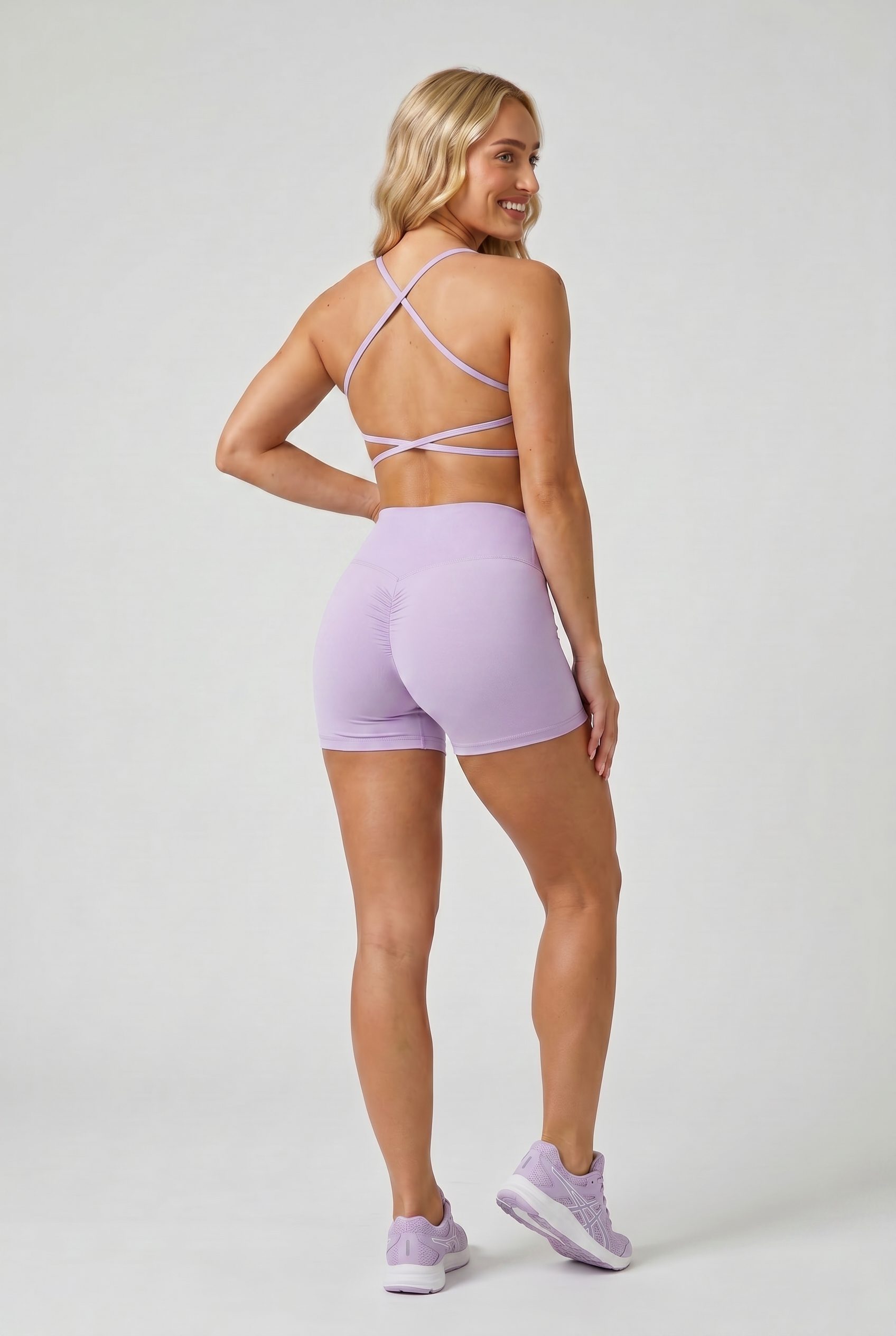 VYVAE Quick-Dry Sports Bra Blue - Studio