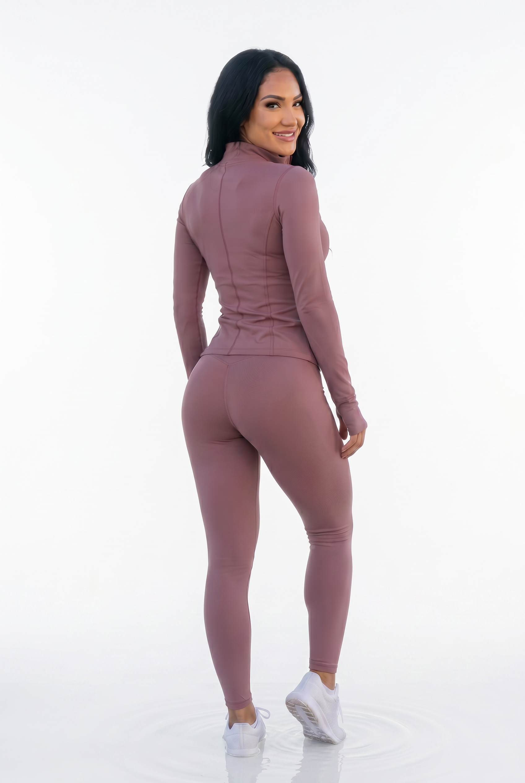 VYVAE Pocket Running Cardigan Purple - Candid