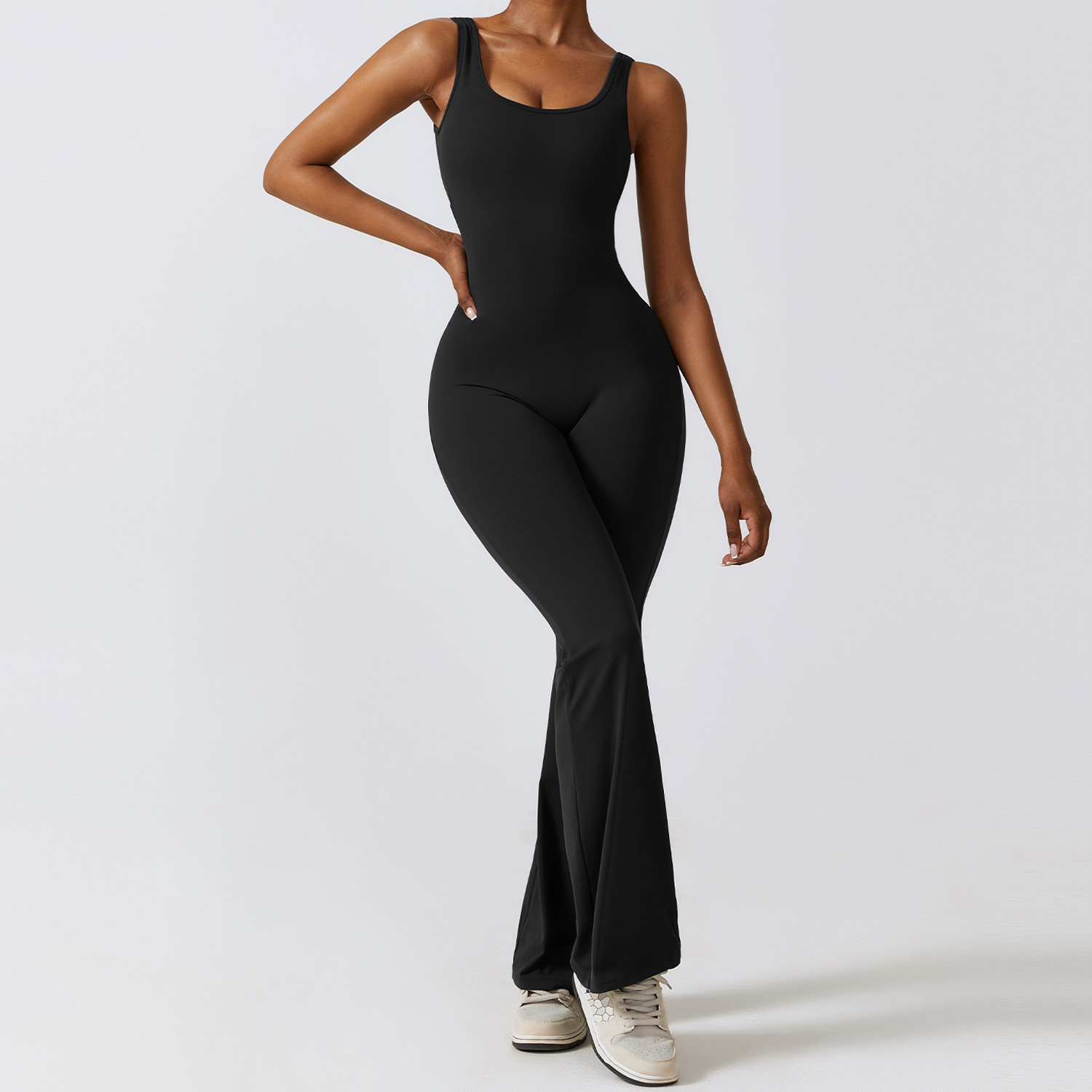 VYVAE Backless Jumpsuit Black - Studio