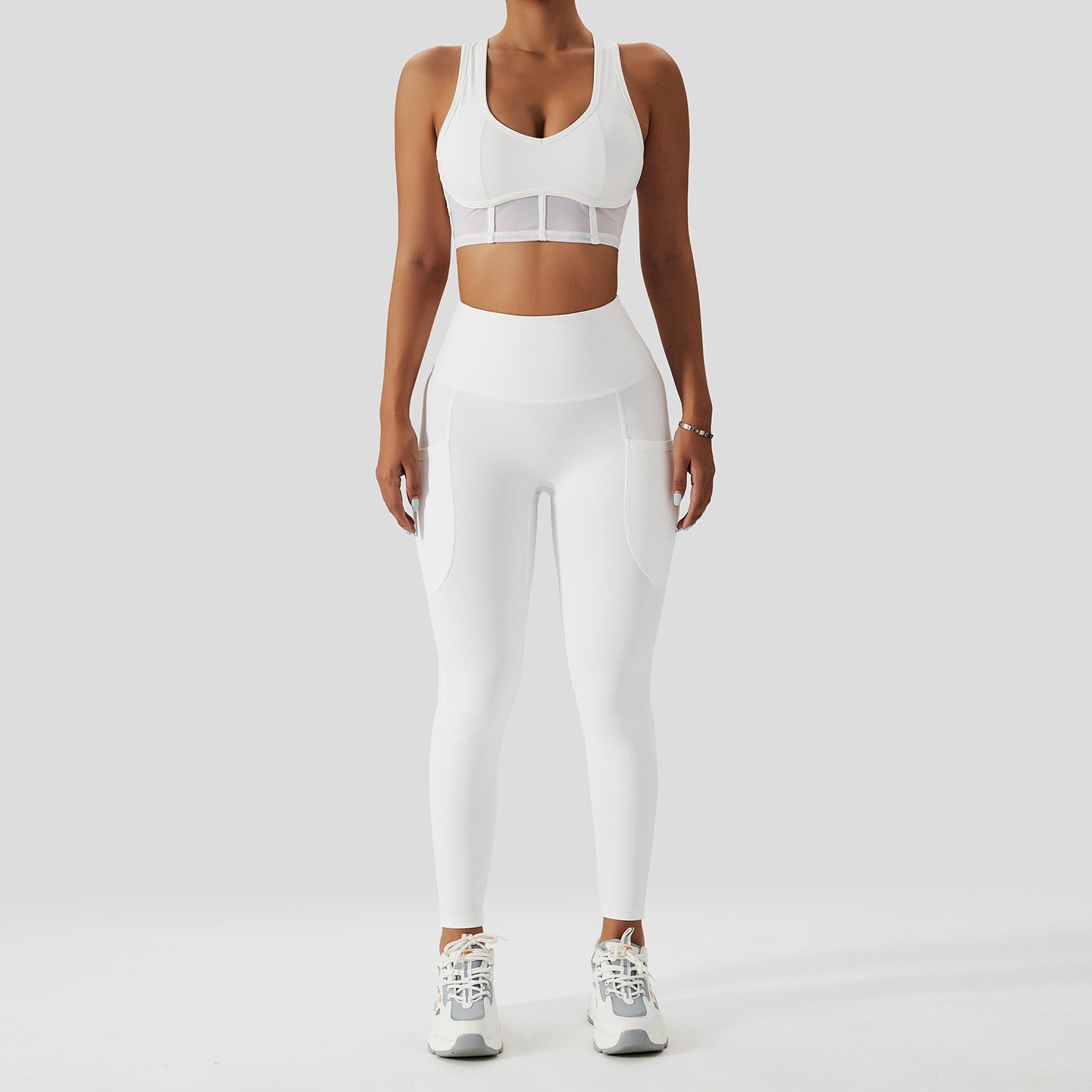 VYVAE Nude Fitness Set New Purple - Detail