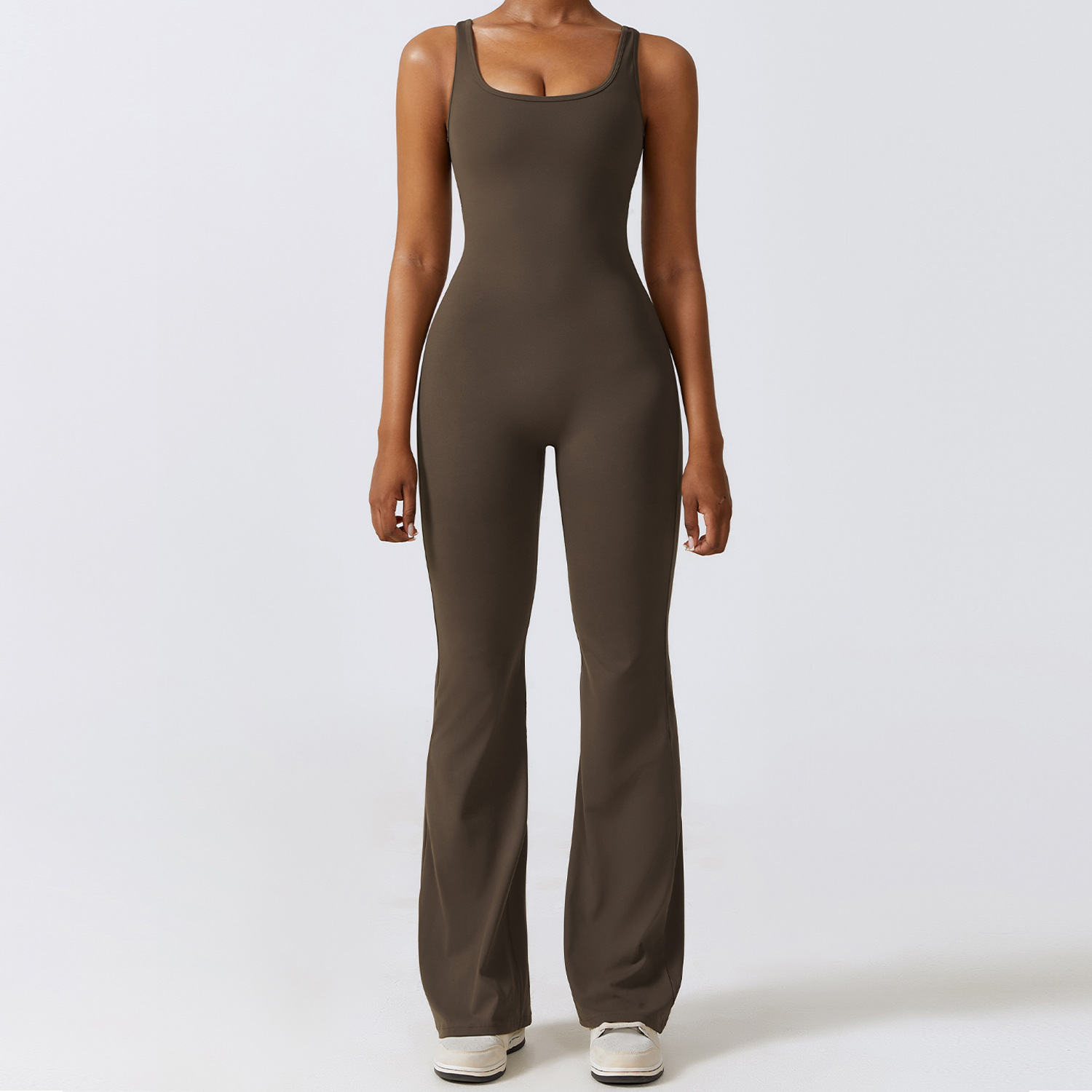 VYVAE Backless Jumpsuit Black - Back