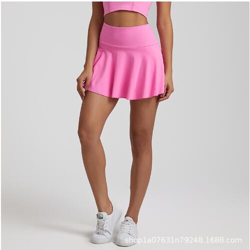 VYVAE Pleated Tennis Skirt Blue Grey - Side