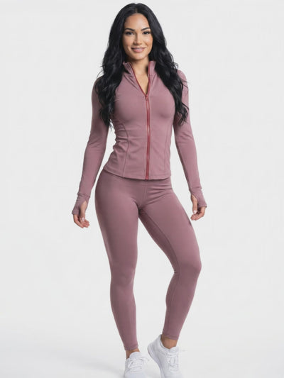 VYVAE Pocket Running Cardigan Purple - 360 Video