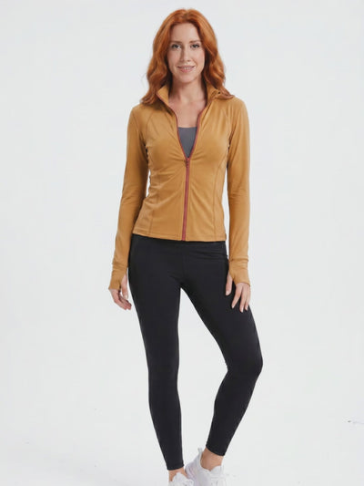 VYVAE Pocket Running Cardigan Yellow - 360 Video